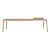 Front Verlengbare tafel Lapis eik natuur Willisau Edition