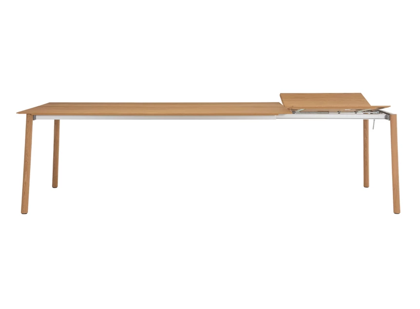 Front Verlengbare tafel Lapis eik natuur Willisau Edition