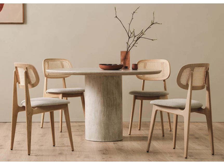 Ronde tafel Ari Mortex Lunar White Vincent Sheppard