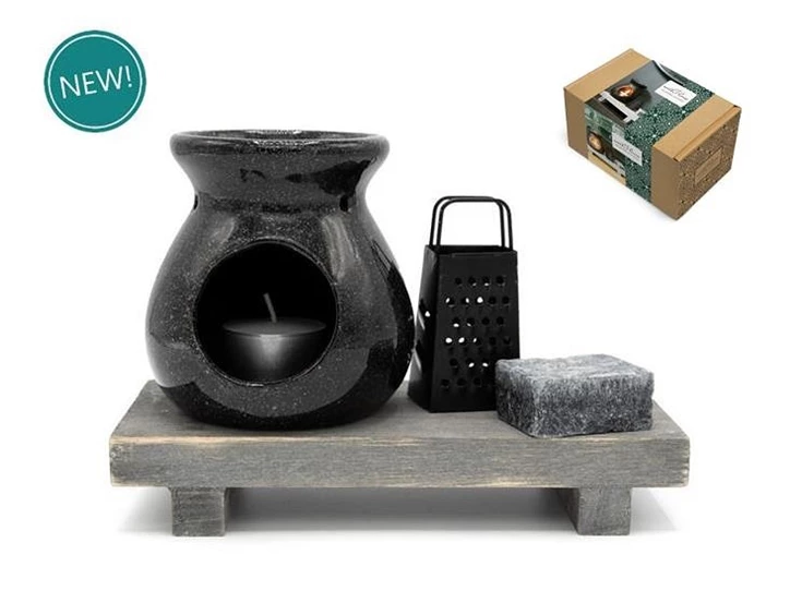 Giftbox Vesuvius black 'with love'- 36300