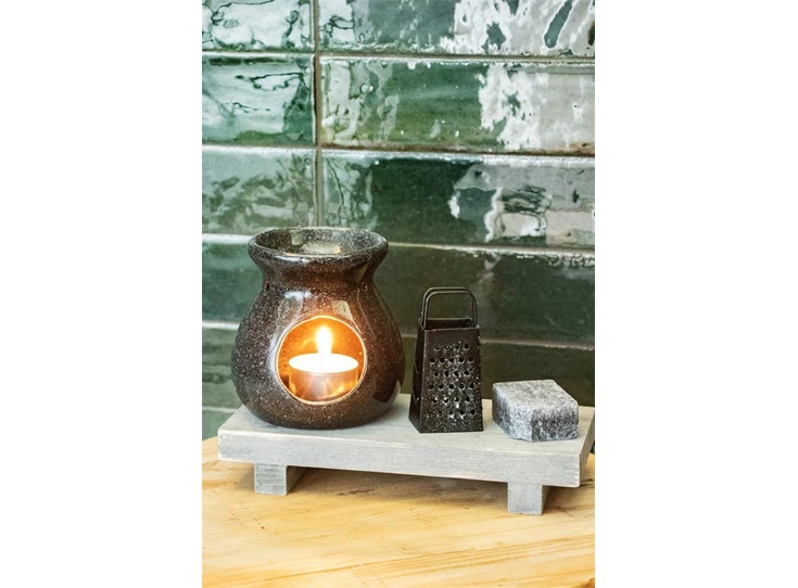 Giftbox Vesuvius black 'with love'- sfeer