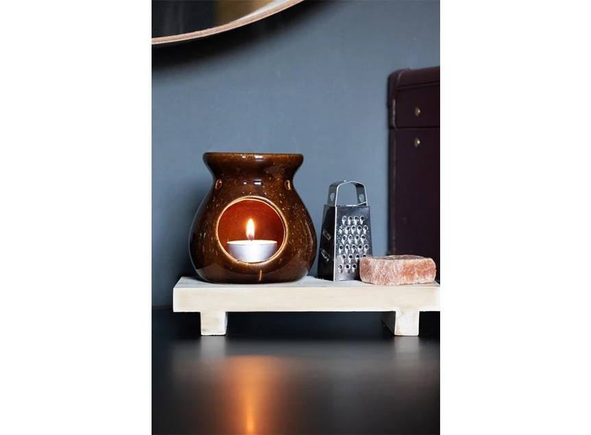 Giftbox Vesuvius brown 'with love'- sfeerbeeld