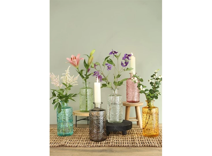 Berlin bottle- soft green- H21 Ø9cm- combo