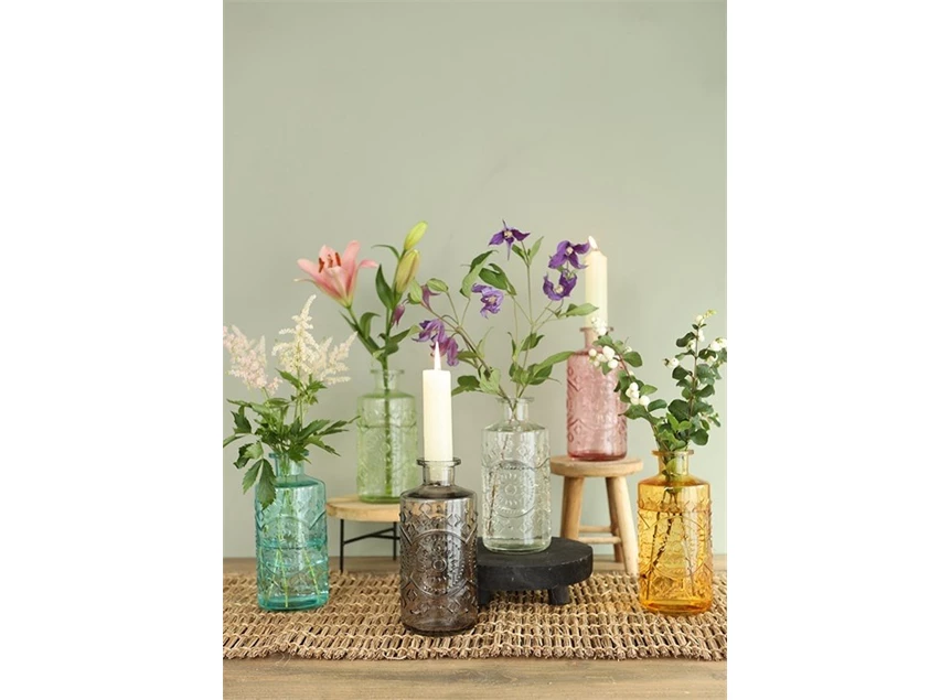 Berlin bottle- soft green- H21 Ø9cm- combo