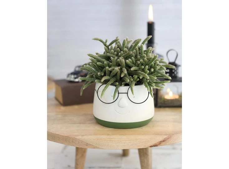 Pot met bril- Ø13,5 H10,5cm- sfeer