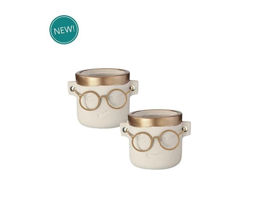 Pot Harry- goud- Ø7,5 H7cm- 33182