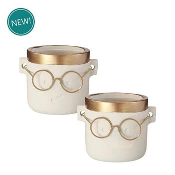 Pot Harry- goud- Ø10 H10cm- 33183