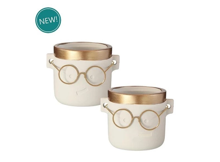 Pot Harry- goud- Ø10 H10cm- 33183