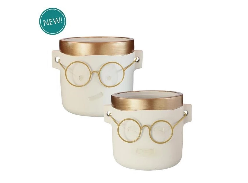 Pot Harry- goud- Ø12 h11,5cm- 33184