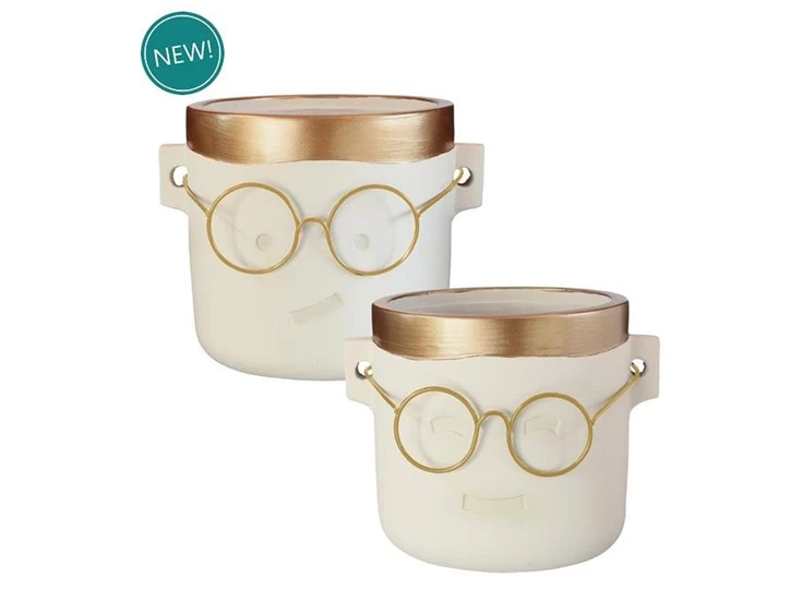 Pot Harry- goud- Ø14 h13,5cm- 33185