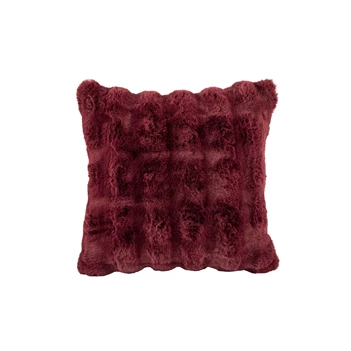 Kussen applebutter- bubble rabbit fur 45x45- 3531applebutter