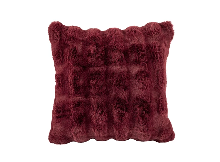 Kussen applebutter- bubble rabbit fur 45x45- 3531applebutter