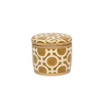 Kayori- Yuzu- geurkaars- keramiek goud- 200gr