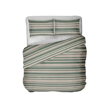 Kayori- Sora- tencel- olijfgroen- dekbedovertrek- 240/200-220