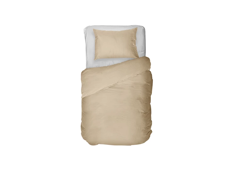 Kayori- Rui- Peached Twill- naturel- dekbedovertrek- 140/200-220