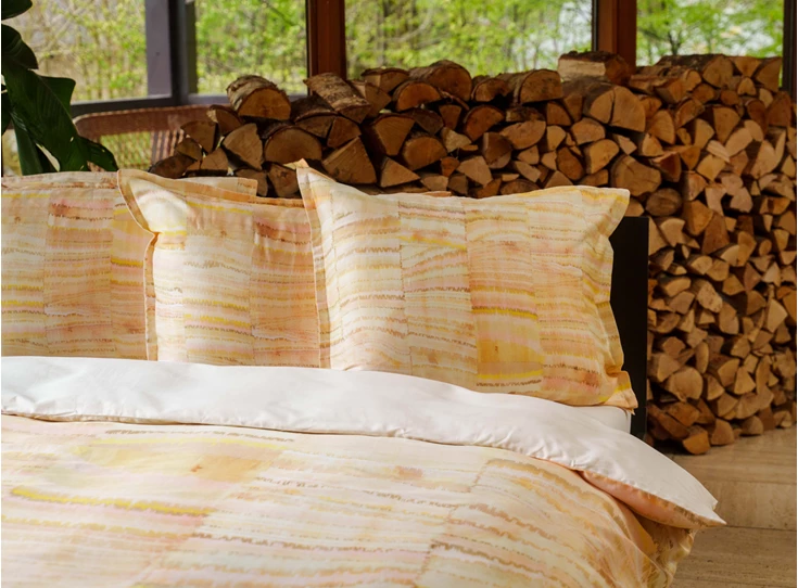 Kayori Bodhi detail tekening satijn dekbedovertrek 240x200/220