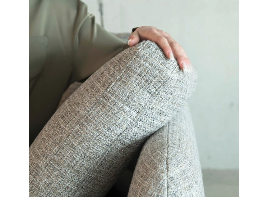 Detail Hoekzetel Matt met schuine hoekelementen stof Moome by Indera