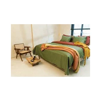 Kayori- Shizu- katoensatijn- donkergroen- dekbedovertrek- 240/200-220