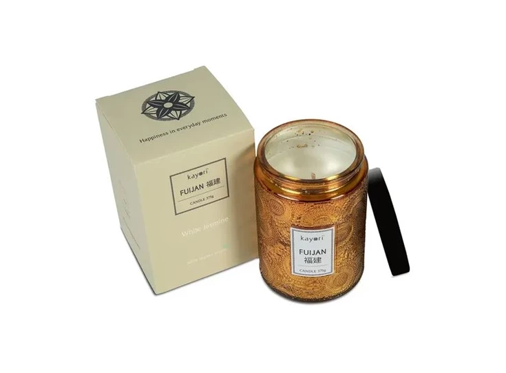 Kayori- fuijan- geurkaars- goud - open