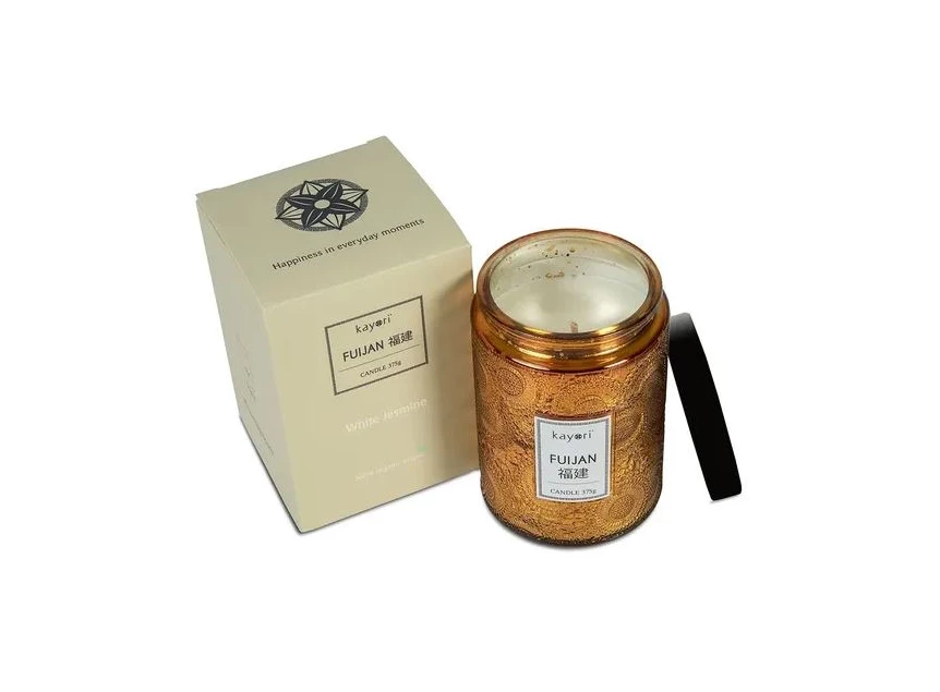 Kayori- fuijan- geurkaars- goud - open