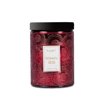 Kayori- kohaku- geurkaars- rood
