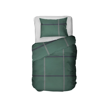 Kagura- flanel dbo- donkergroen- 140/200-220