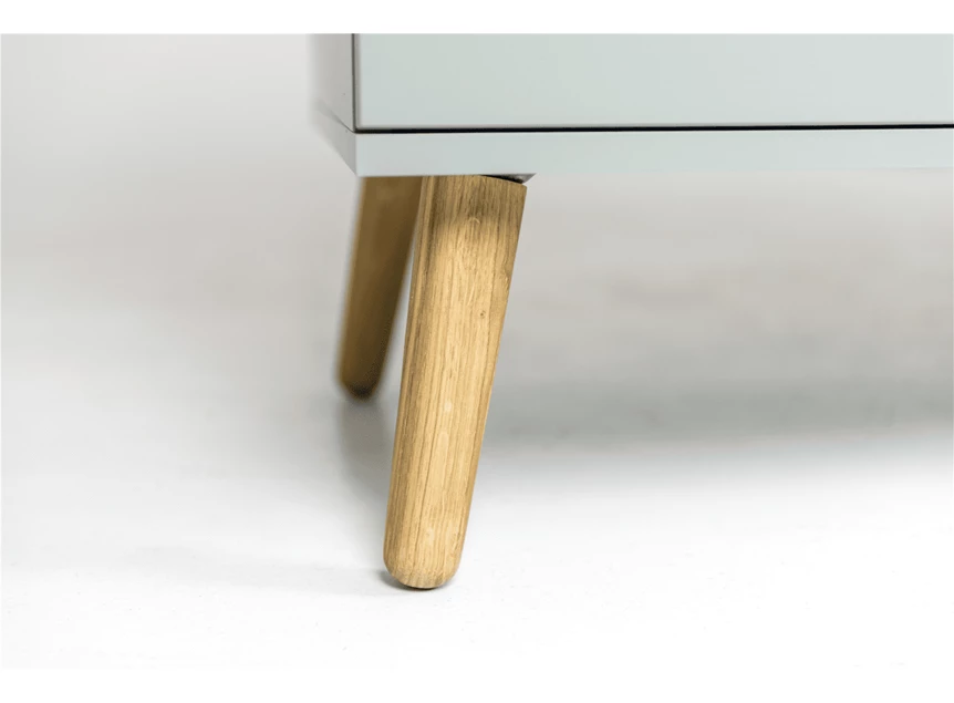 1674-612 grijs tenzo dressoir 1 deur 1 door scandinavisch design grey 3 laden eik sideboard oak 3 drawers dot