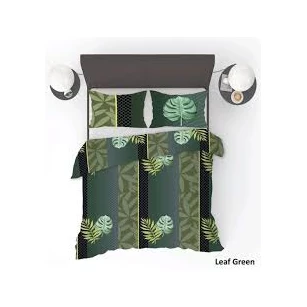 Refined bedding- leaf green- 240x220