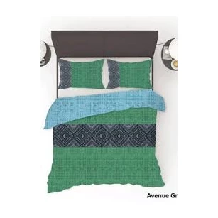 Refined bedding- avenue green- 140x220