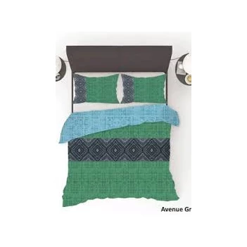 Refined bedding- avenue green- 140x220