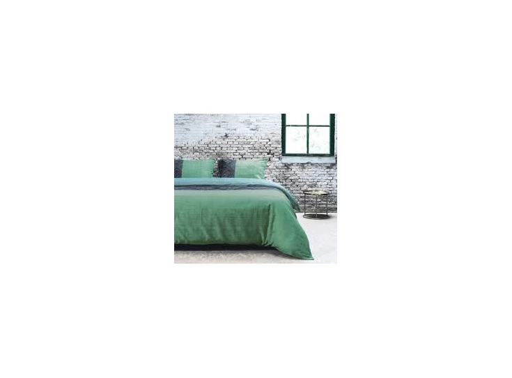 Refined bedding- avenue green- 140x220- sfeerbeeld
