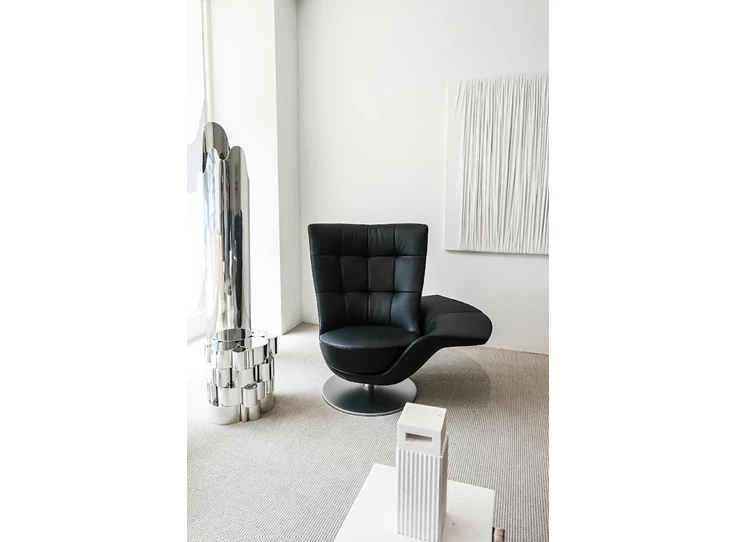 Sfeerfoto Bijzetzetel Swift DS-262 unit 11 leder zwart De Sede