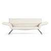 Zetel 2-zit Wing DS-142 unit 123 leder wit De Sede