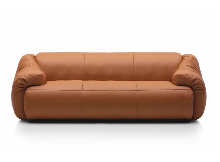 Zetel canapé 3-zit London DS-705 leder cognac De Sede