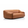 Zijkant Zetel canapé 3-zit London DS-705 leder cognac De Sede