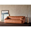 Sfeerfoto Zetel canapé 3-zit London DS-705 leder cognac De Sede