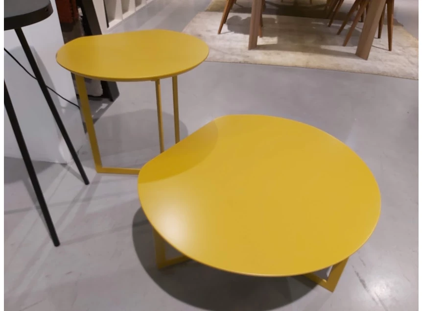 Bovenkant Salontafel 5800 Liovo geel Contur