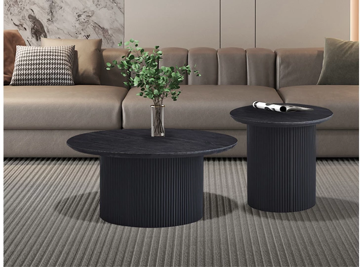 Rousseau 3110 salontafel ovaal table basse Lagos product sfeerbeeld variatie