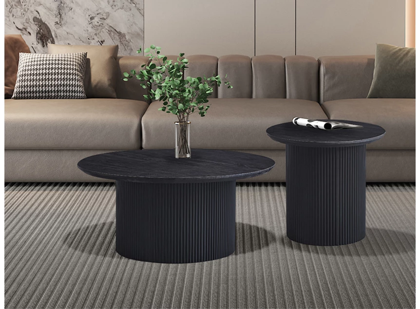 Rousseau 3110 salontafel ovaal table basse Lagos product sfeerbeeld variatie