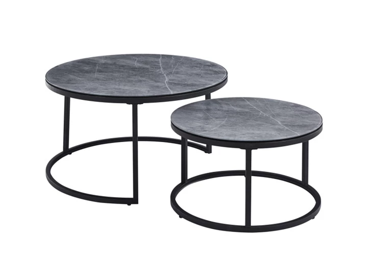 3055-3-165.00 - SALONTAFEL 'BOSTON' DECOR GLAS STEEN GRIJS - 02.jpg