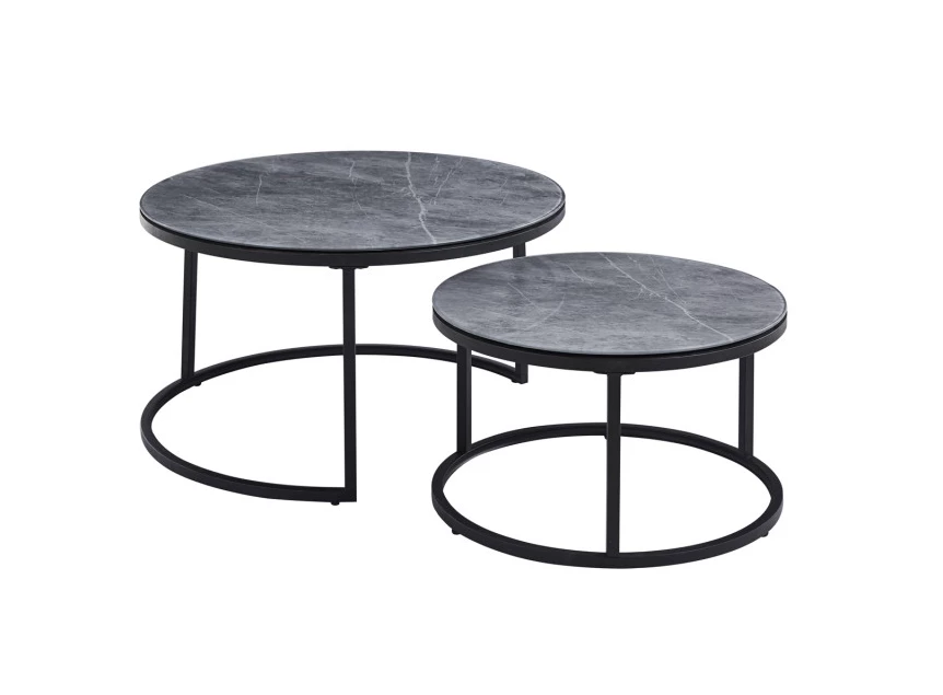 3055-3-165.00 - SALONTAFEL 'BOSTON' DECOR GLAS STEEN GRIJS - 02.jpg