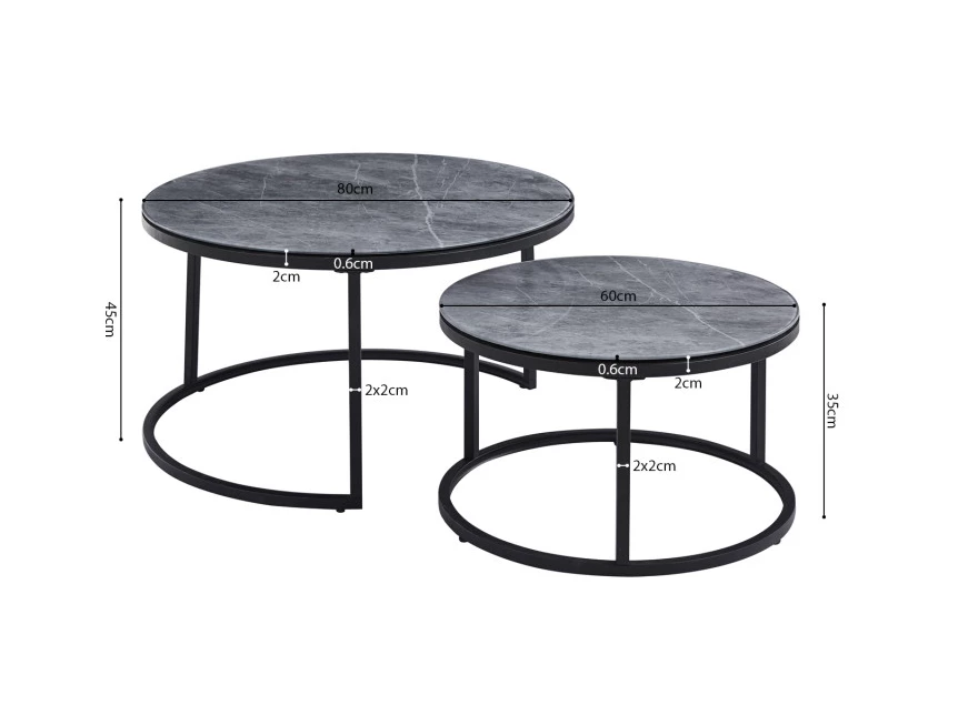 3055-3-165.00 - SALONTAFEL 'BOSTON' DECOR GLAS STEEN GRIJS - 05.jpg