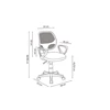 Rousseau 9741-5 bureaustoel chaise de bureau Hippa 6.jpg