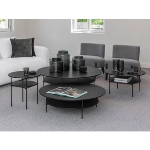 Salontafels Ufo oak black Passe Partout