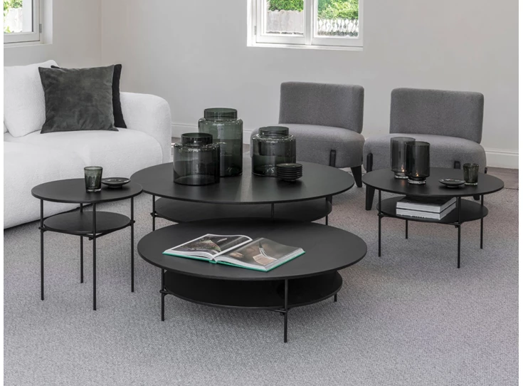 Salontafels Ufo oak black Passe Partout