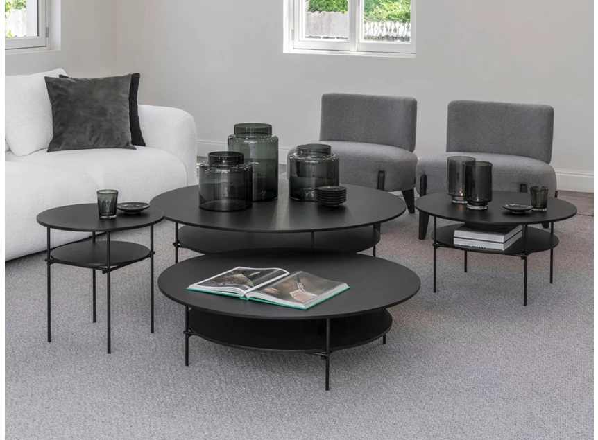 Salontafels Ufo oak black Passe Partout