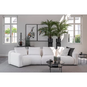 Salon Bombino met schuin afsluitelement stof Passe Partout