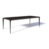 tafel Yari black. bestelbaar in 3 afmetingen 7222 eettafel