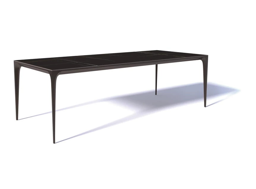 tafel Yari black. bestelbaar in 3 afmetingen 7222 eettafel