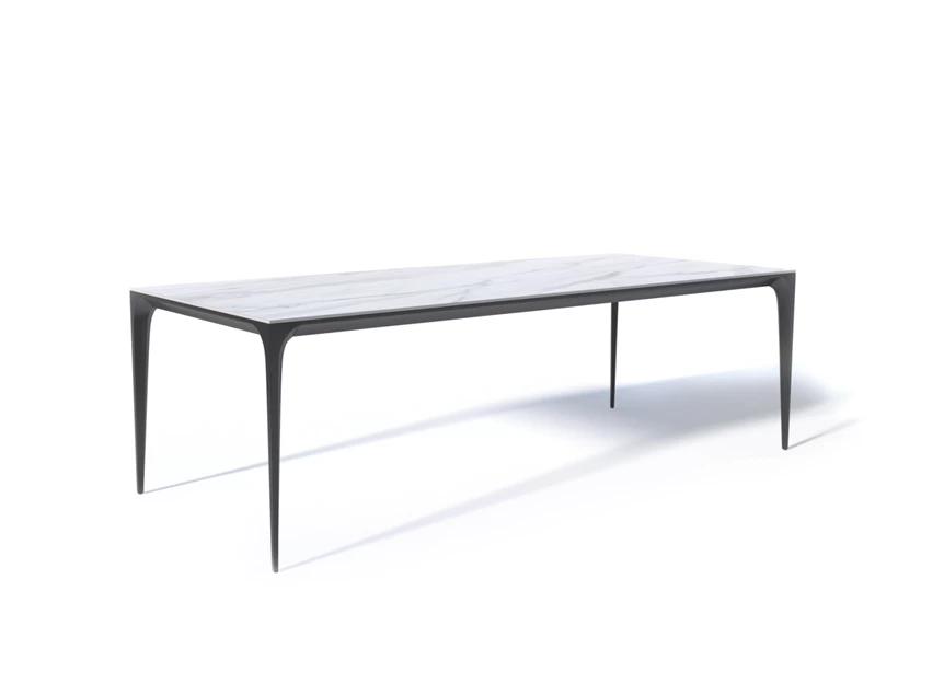 tafel Yari matt white bestelbaar in 3 kleuren 7222